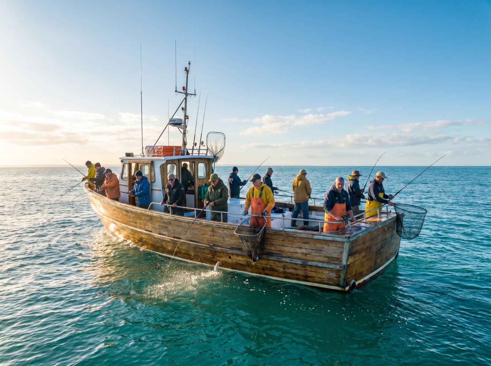 Full-day wreck fishing - Whitby